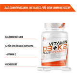 EVOLabs Vitamin D3+K2 100caps