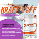 EVOLabs Glutamine + Selenium 500g - EVOLabs