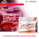 EVOLabs PrEVOrkout Focus 221g - EVOLabs