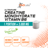 EVOLabs Ultrapure Creatine Monohydrate + B6 300g - EVOLabs