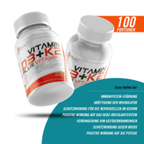 EVOLabs Vitamin D3+K2 100caps - EVOLabs