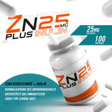 EVOLabs Zink Bisglycinate + Inulin 100caps - EVOLabs