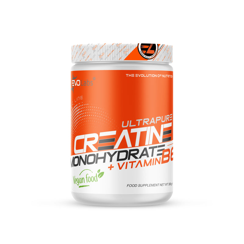 EVOLabs Ultrapure Creatine Monohydrate + B6 300g