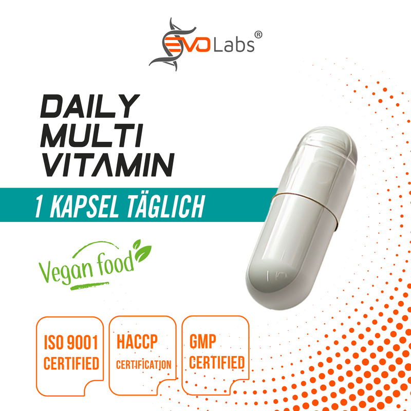 EVOLabs Daily Multivitamin 100caps