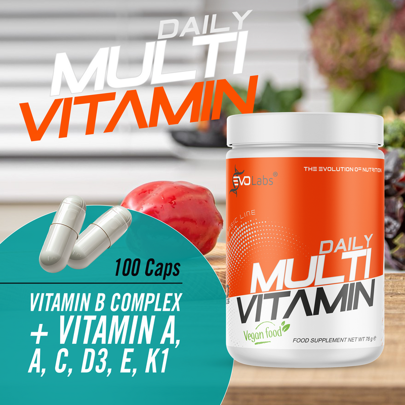 EVOLabs® Daily Multivitamin 100caps