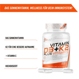 EVOLabs Vitamin D3+K2 100caps - EVOLabs