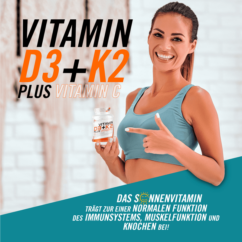 EVOLabs Vitamin D3+K2 100caps - EVOLabs