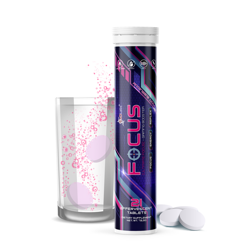 EVOLabs Focus Gaming 1x21 Effervescent tablets
